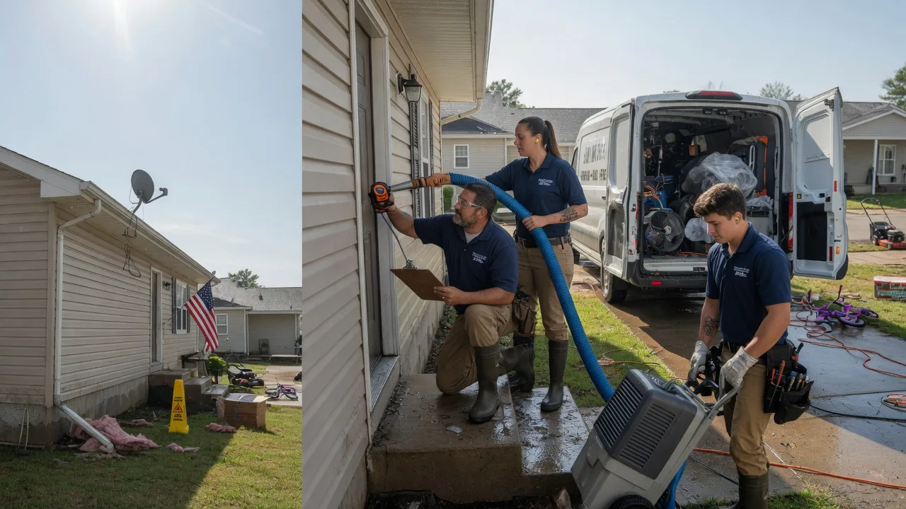 Ceiling Water Damage Restoration in Amery, WI near me